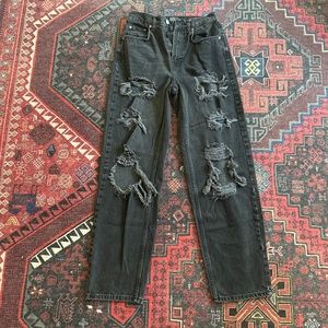 BDG Urban Outfitters High Rise Baggy Ripped Jeans Women’s 27